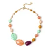 Collana corta a boule incatenate Chantal - Multicolor