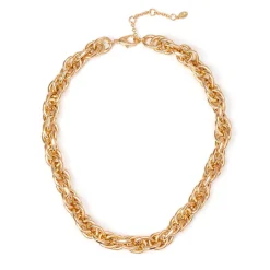Collana corta a maglia concatenata Chains - Oro