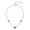 Collana corta con charm geometrico Partenope - Multicolor
