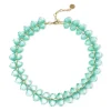 Collana corta con duplice filo Cocoon - Turchese