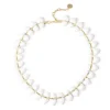 Collana corta con duplice filo Cocoon - Bianco