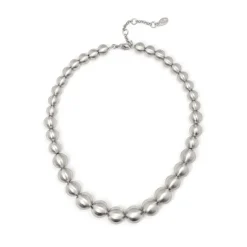 Collana corta degradè Sissi - Argento opaco