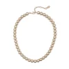 Collana corta grandi boule Sissi - Bronzo opaco