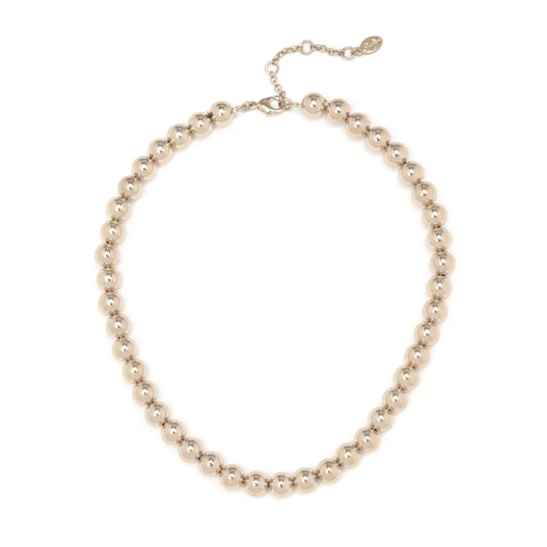 Collana corta grandi boule Sissi - Bronzo