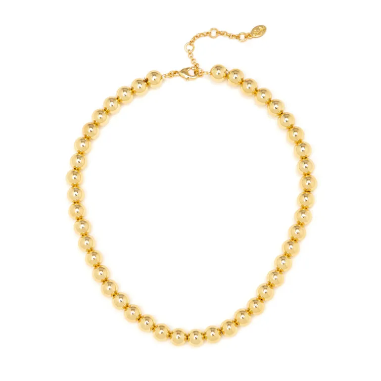 Collana corta grandi boule Sissi - Oro