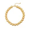 Collana corta maxi boule Sissi - Oro opaco