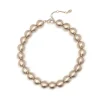 Collana corta maxi boule Sissi - Bronzo opaco