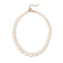 Collana di perle degradè Kelly - Bianco