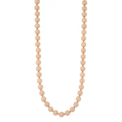 Collana lunga a boule cromatiche Chantal - Rosa