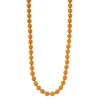 Collana lunga a boule cromatiche Chantal - Rosso