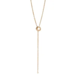 Collana lunga a Y Amaranta - Oro