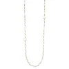 Collana lunga Clorofilla - Bianco