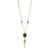 Collana lunga con pendenti a cascata Partenope - Multicolor