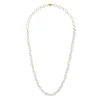 Collana lunga con piccoli zirconi Kristall - Bianco