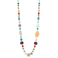 Collana lunga Partenope - Multicolor