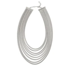 Collana multifilo Cleopatra - Argento