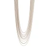 Collana multifilo lunga Cleopatra - Bronzo