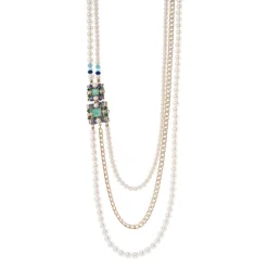 Collana multifilo Sirens - Blu