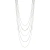 Collana multifilo Sissi - Argento