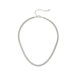 Collana serpentina corta Cleopatra - Argento