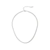 Collana serpentina corta light Cleopatra - Argento