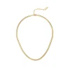 Collana serpentina corta leggera Cleopatra - Oro
