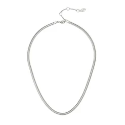 Collana serpentina sottile Cleopatra - Argento