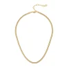 Collana serpentina sottile Cleopatra - Oro