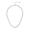 Collana serpentina sottile Cleopatra - Bronzo