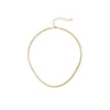 Girocollo a maglia serpentina light Cleopatra - Oro
