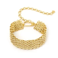 Girocollo choker a catena Brienne - Oro