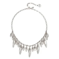 Girocollo con navette Amaranta - Argento