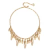 Girocollo con navette Amaranta - Oro