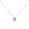 Girocollo con pendente ovale Pearl - Bianco