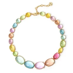 Girocollo di cabochon Blossom - Multicolor