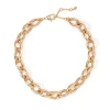 Girocollo forzatina navette Chains - Oro