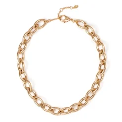 Girocollo forzatina navette light Chains - Oro