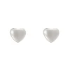 Mini orecchini a cuore Rania - Argento