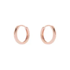 Orecchini a cerchio Malibù - Oro rosa