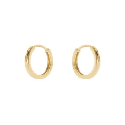 Orecchini a cerchio Malibù - Oro