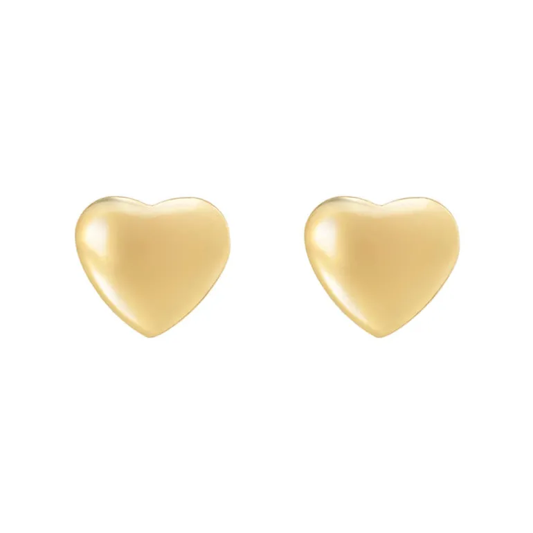 Orecchini a cuore Rania - Oro