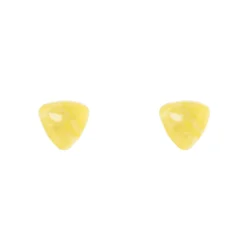 Orecchini a gemma Cocoon - Giallo