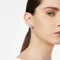 Orecchini a gemma Cocoon - Viola