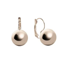 Orecchini a monachella con sfera Sissi - Bronzo