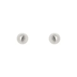 Orecchini a sfera Sissi - Argento opaco