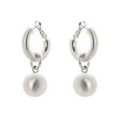 Orecchini boule e cerchietto Sissi - Argento opaco