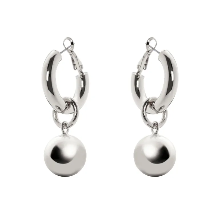Orecchini boule e cerchietto Sissi - Argento
