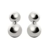 Orecchini boule e cupolina Sissi - Argento
