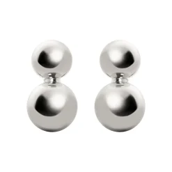 Orecchini boule e cupolina Sissi - Argento