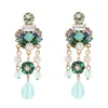 Orecchini chandelier Sirens - Blu
